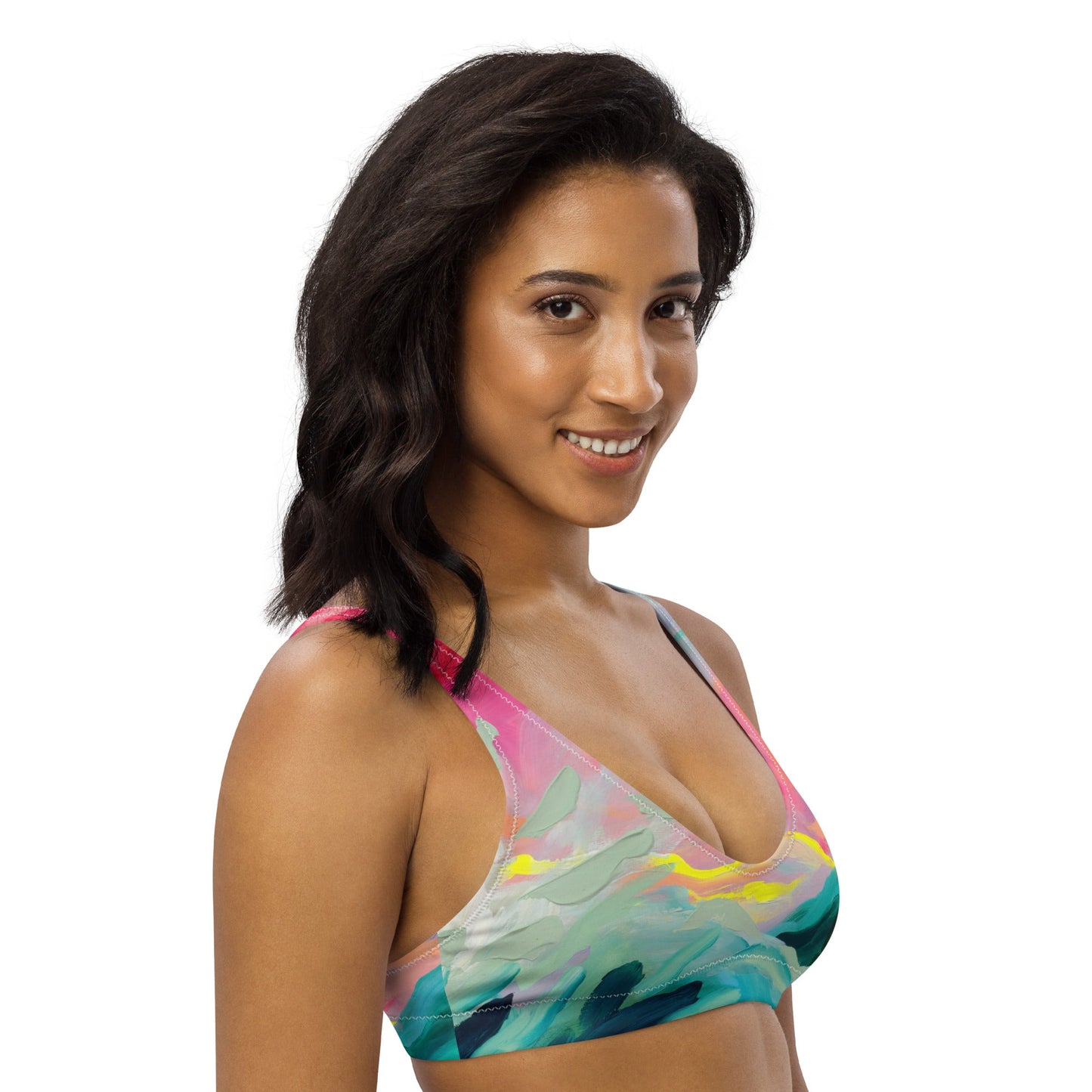 Sugar Coated Bralette Swimwear Top by Julie Amlin - Milpali Bralette Top