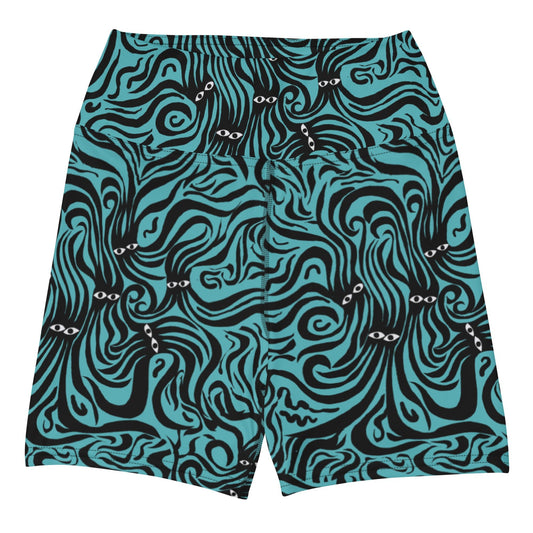 Underwater groove Swim and Yoga Shorts - Milpali