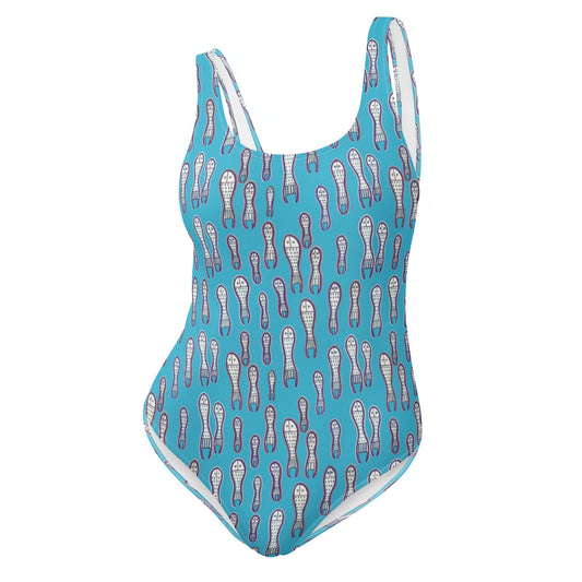 Ungud and Jiaa Dreaming One - Piece Swimsuit - Blue - Milpali