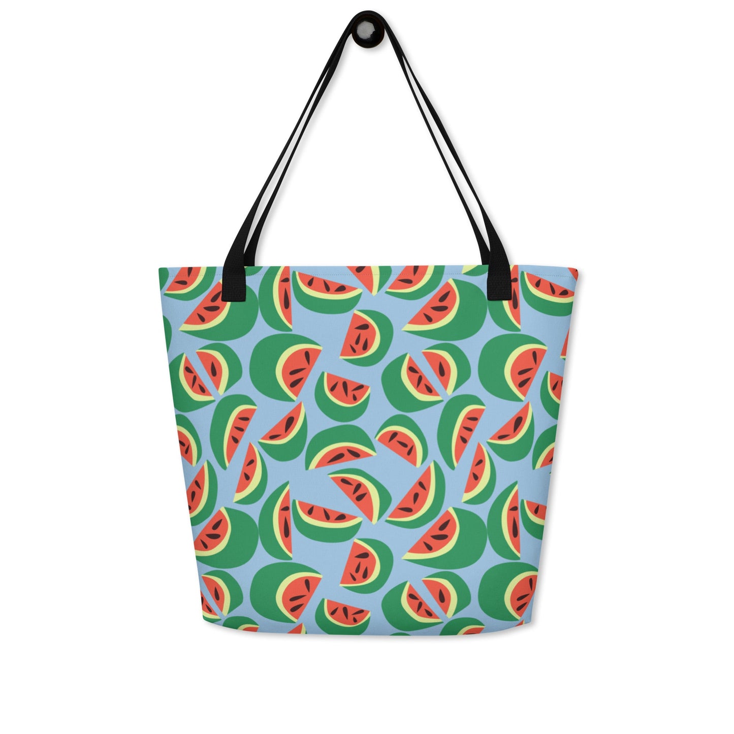 Watermelons Large Tote Bag with pocket - Milpali