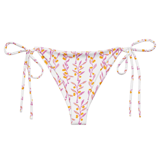 Wattle Tree Flower Tie Side Bottoms - Milpali