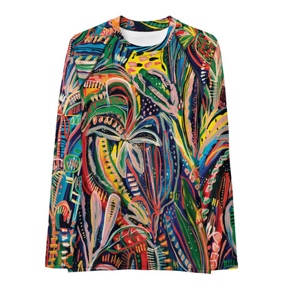 Club Tropicana - Long-sleeve Rashguard women-Carley Bourne-PaletTheory