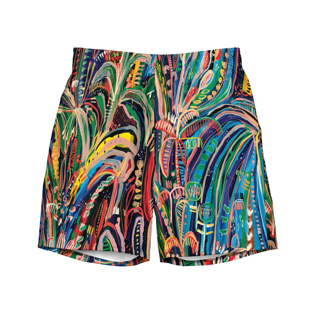 Club Tropicana Men's swim trunks-Carley Bourne-PaletTheory