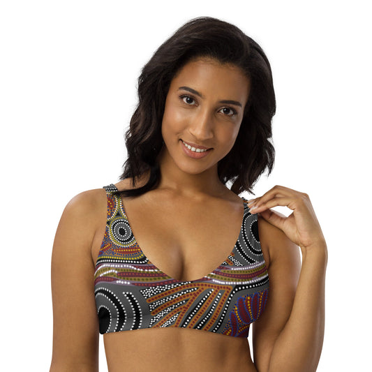 Kungka Bralette Top - SALE-Francine Kulitja-PaletTheory